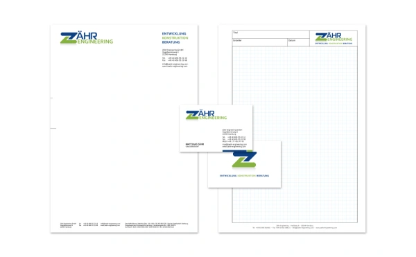 Zähr-Engineering-Grafiker-Hamburg-Geschäftsausstattung